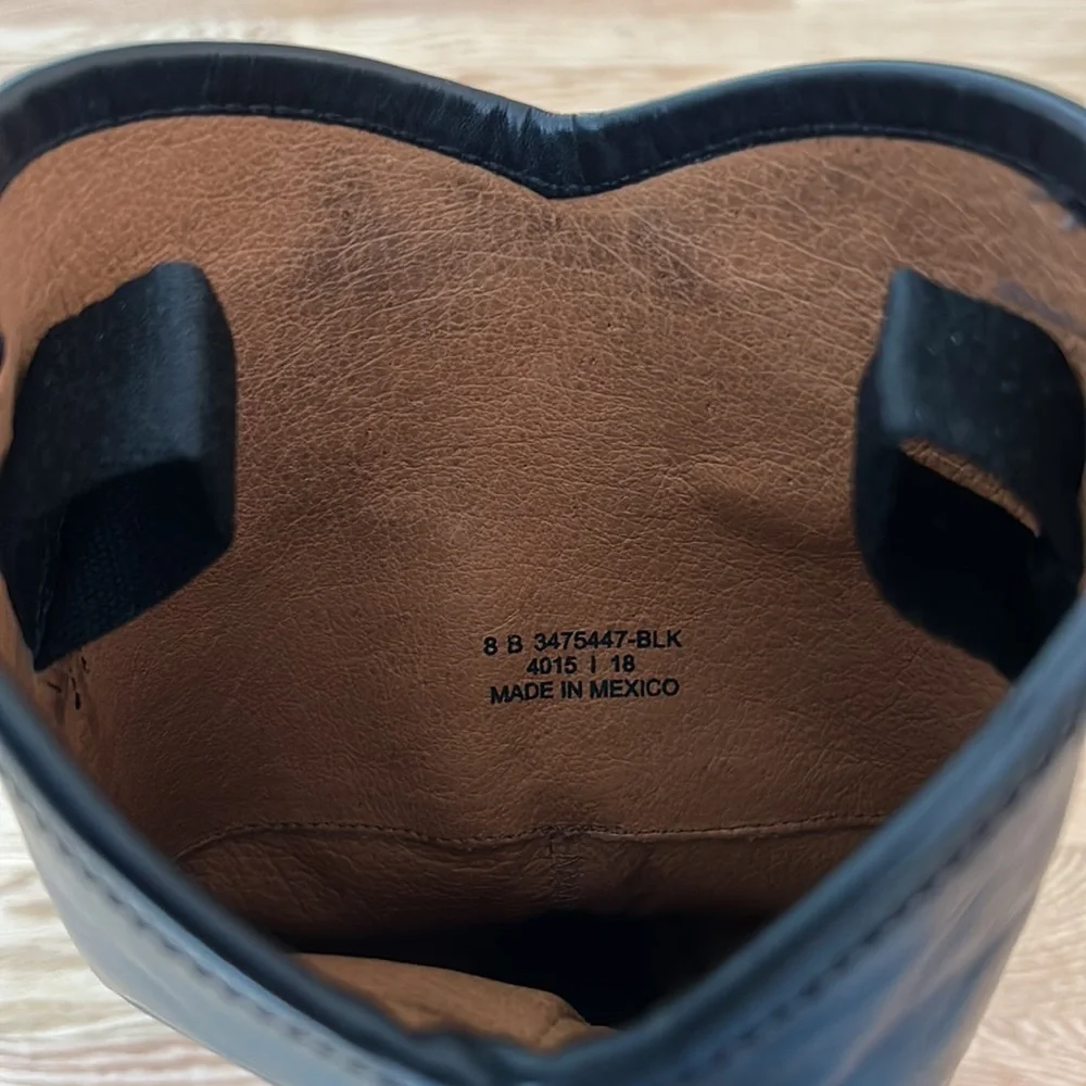 Frye black Melissa leather boots - Picture 6 of 10